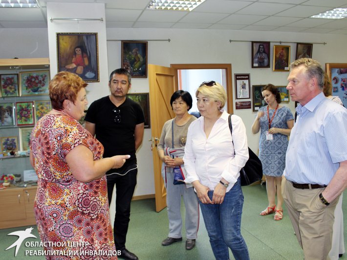 Со Свердловским центром реабилитации познакомились коллеги из Кыргызстана