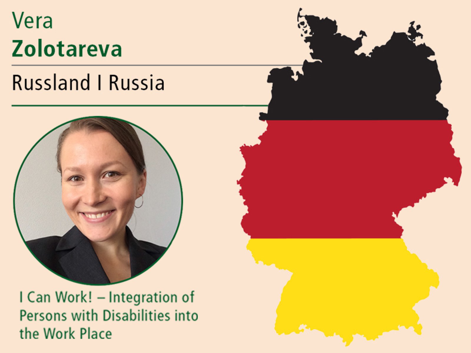 Первые успехи пресс-секретаря Областного центра реабилитации инвалидов по реализации в Германии исследовательского проекта о людях с ОВЗ